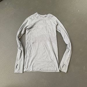 Lululemon run swiftly long sleeve gray